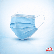 Alternative view of Face mask medical 50pk 3ply, Total Protection Covid Omicron