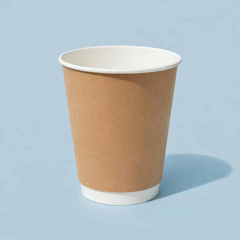 Compostable Double Wall Cup 8oz Degradable - 500 per case - Image 2