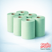 Dairy Wiper Roll Green- Pallet Deal-Farmers 50 Cases x 6 Roll + 10 Cases Free
