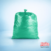 Degradable Refuse Bags 26 x 44 (Eco Green) - 200 Per Case