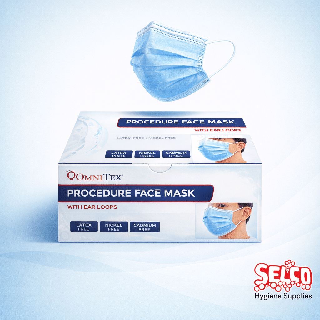 Disposable Medical Protective Masks PPE-Hospital Grade - Ba2 50pk IIR HMPV Type