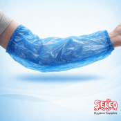 DISPOSABLE OVERSLEEVES ARM COVERS PVC - 1000 per case - Red