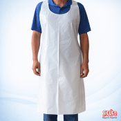 Disposable Plastic Aprons On Roll 200 - 5 rolls - Commercial Supply