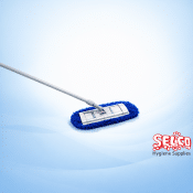Alternative view of Dust Control Sweeper Complete - Easy Clean Floors - Commercial Supply