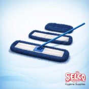 Dust Control Sweeper Complete - Easy Clean Floors - Commercial Supply