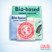 Earth 2 Earth Eco Recycle Bin Bags - 26" x 44" Biobased Heavy Duty Bin Bags