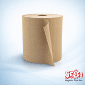 Centrefeed Eco Natural Roll 144 Mt – 6 Rolls Per Case - 144m