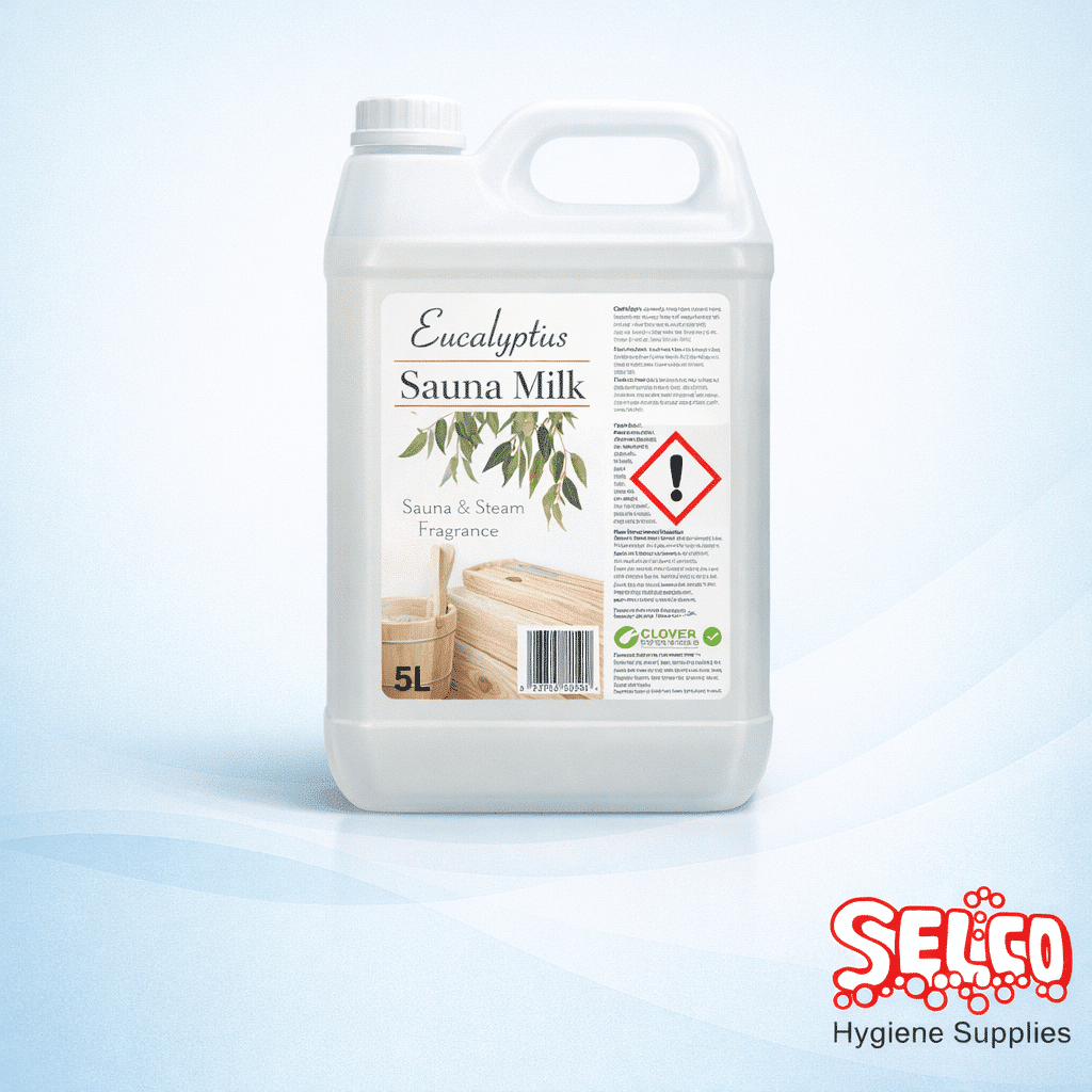 Eucalyptus Milk for Sauna & Steam Rooms - 10 Litre - 5 Litre
