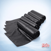 Black 38 x 42 Strong on Rolls - 200 per case - Packed 200 per case