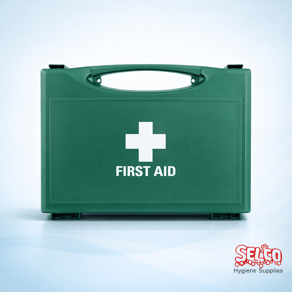 First Aid Kit 10 Person - On-Sale - green - Commercial Supply