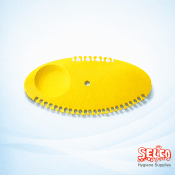 Gel Fresh Air Freshener- Mango-Citrus - orange - yellow