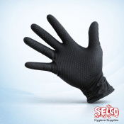 Gripster Diamond Skins - Extra Strong Glove (Black) 20 x 50 1000