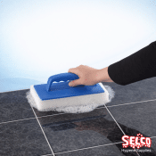 Alternative view of Handi-Scrub Heavy Duty Scrubber - 110mm - 245mm - Washroom Essential