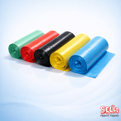 Coloured Bin Bags Red, Green, Blue White and Yellow Selco.ie