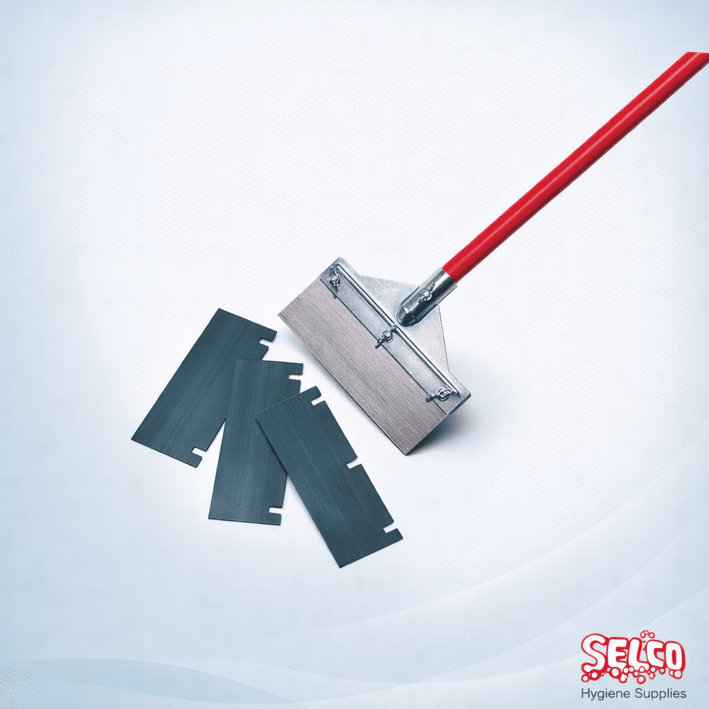 Floor Scraper with Handle and blade - Commercial Supply