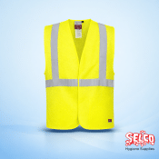 Hi Viz Vest ( Printing also available) - Commercial Supply