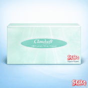 Alternative view of Facial Tissues Rectangular Box 100 - Hotel Guest Supplies - 2 Ply