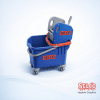 Kentucky Mop Bucket & Wringer (Industrial) - With Free Mop & Handle Complete