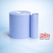 Alternative view of Blue Paper Roll 6pk at Selco.ie - Quality Wiper - 6 rolls - 2ply