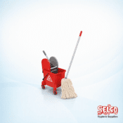 Kentucky Mop & Handle Complete - 16oz - Commercial Supply