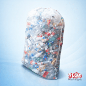 Clear Refuse Bag on Rolls- Large Strong Sack - 700mm - 1200mm