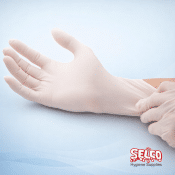 VINYL GLOVES CLEAR Large - Commercial Supply