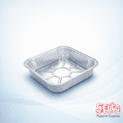 Large Foil Food Meal Tray - 200 Per Case - Commercial Supply