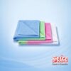 Large Microfibre Cleaning Cloths 10pk - 10 Pack - Red - Blue