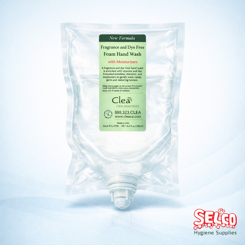 Foam Soap Cartridge System - Free Dispenser - 750ml - 6 x 750ml
