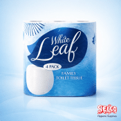 Quilted 2 Ply Luxury Soft Toilet Tissue Rolls-Buy 4 Get 1 FREE