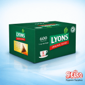 Lyons Original Tea Bags 500 Cup- Tea Time - 500 Cups - black