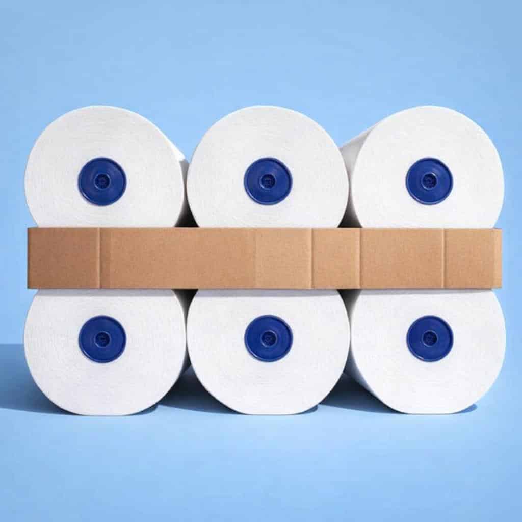 Auto-Matic Hand Towel Roll - TMH140 - Save 33% - 6 rolls - Blue - Image 4