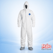 Chemical Splash Resistant Coverall Suit- Anti Contamination Suit