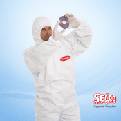 Microsafe Hooded Overalls Safety Suit - Body Protection - Limited Stock