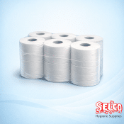 ScotT,e Mini Jumbo Toilet Roll 8614 - Fits KC Dispenser 12Pack - BIG SAVER