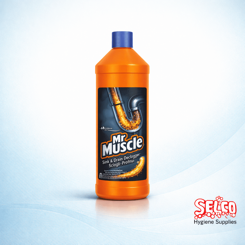 Sink and Drain Pipe Unblocker Mr Muscle- Professional 1LT - 1000ml
