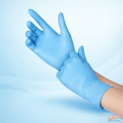 Nitrile Gloves Powder Free Disposable Glove 100Pk - Latex Free