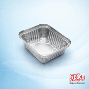 No 2 Aluminium Foil Food Container - 1000 per case