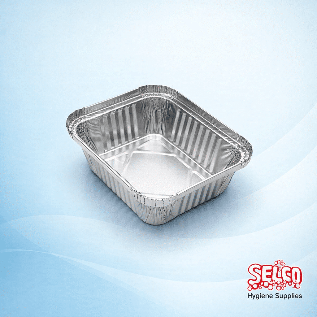 No 2 Aluminium Foil Food Container - 1000 per case