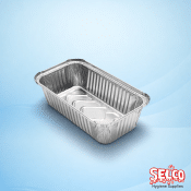 No 6 Aluminium Foil Food Container - 500 per case - Catering Supply