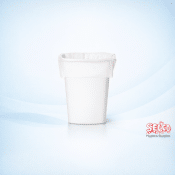 Office Bin Bag Liners-Waste Bin Bags - 25 x 20 - white