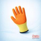 Tuff Grab N Grip Orange Workwear Gloves - 2 pair - Commercial Supply