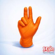 Orange Gripster Tiger Skins Grip Gloves Case -Best Deal - 10 Pack