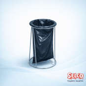 Outside Metal Bin Bag Holder & Bags Free - 26x44 - 29x39