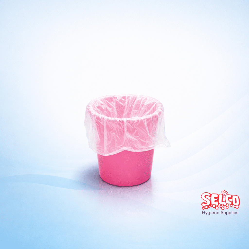 Pedal Bin Liners - Hotel Room Bin Bags - 1000 Per Case
