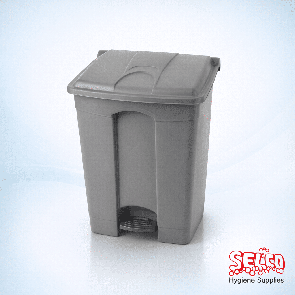 Pedal waste bins 45lt-In Stock-Free Bin Bags -On Sale- Step On Bin