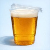 Alternative view of Plastic Lid For Pint Glass Takeaway- PINT TO GO - 800 per case