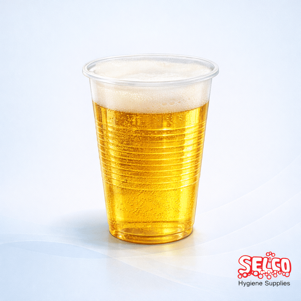 Plastic Lid For Pint Glass Takeaway- PINT TO GO - 800 per case