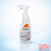 Power Plus Spray with Bleach Disinfectant Cleaner - 750ml - 6 x 750ml