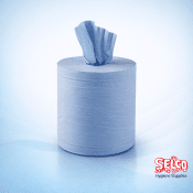 Premium Wipe Centre Pull Blue Wypal - 6 rolls - 7.2 kg - 2 ply